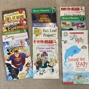 🌟MUST HAVE Beginner Reader Books, lot of 11, level 1 and 2
